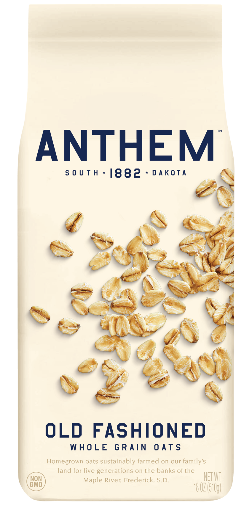 Old Fashioned Oats 18oz – Anthem Oats